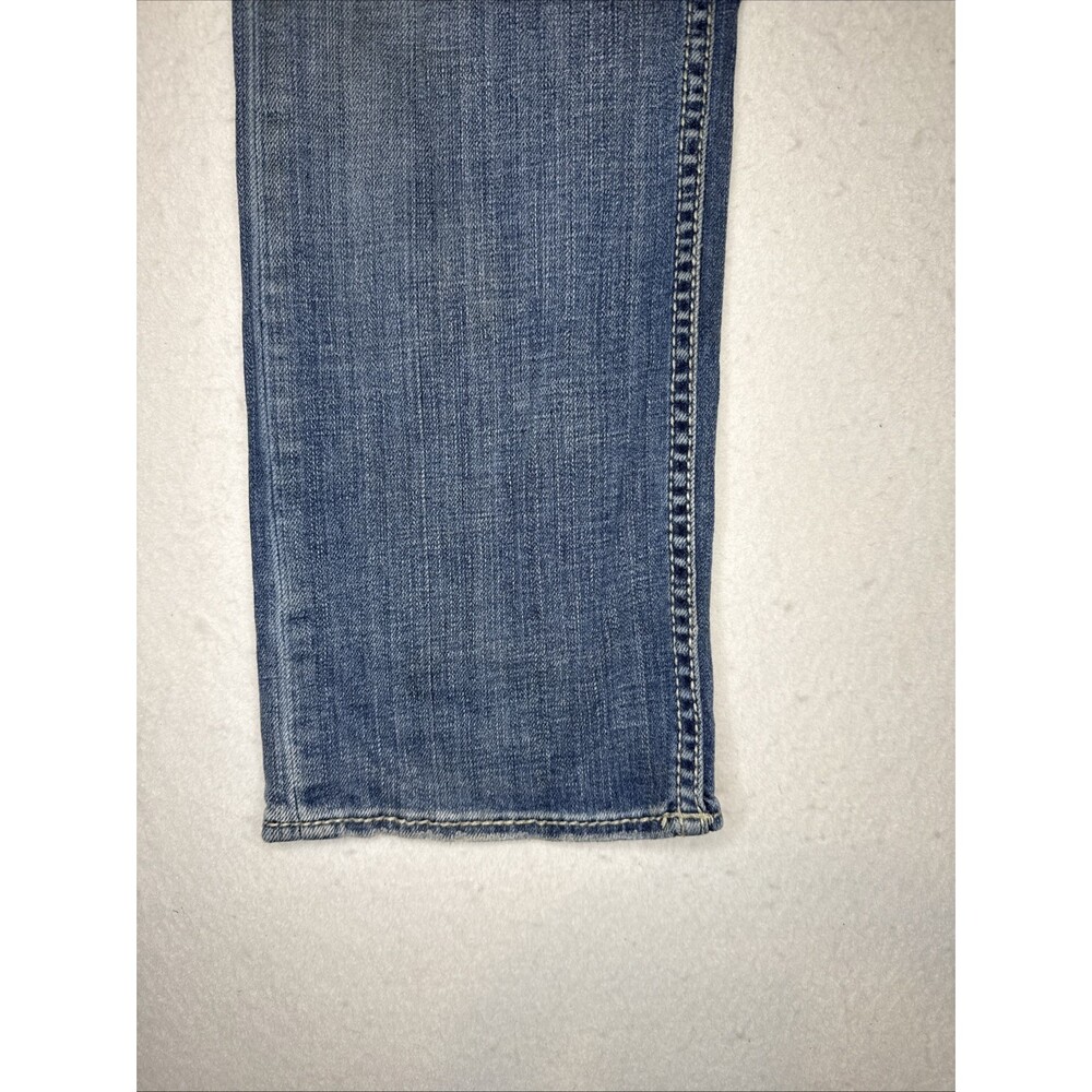 BKE Jake Jeans Mens 34 XL Straight Leg Denim Distressed Wash SOFT 99% Cotton - Picture 4 of 16